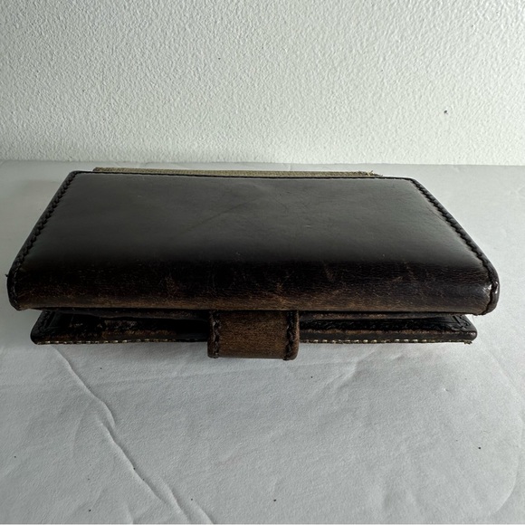 Gucci Rare Canvas & Leather Interlocking GG Compact Bifold Wallet Beige/Brown - Picture 14 of 17